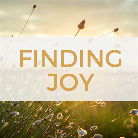 Finding Joy Together