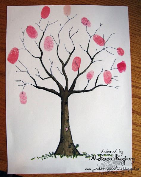 Fingerprint Trees Art