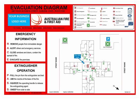 Fire Evacuation Plan Template Format