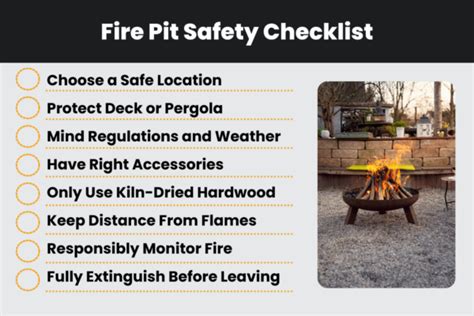 Fire Pit Safety Tips