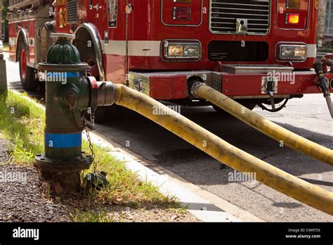 Fire Truck with Fire Hydrant