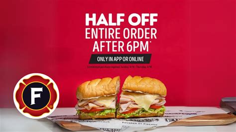 Firehouse Subs Order Online