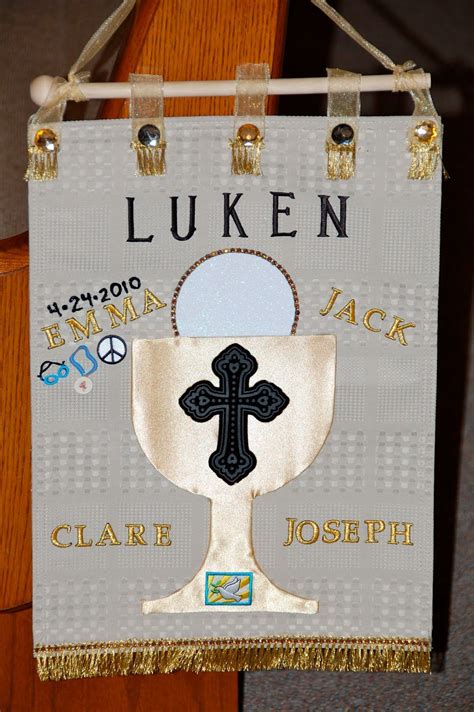 First Communion Banner Template 5