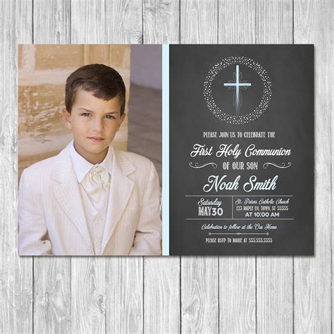 First Communion Invitation Wording