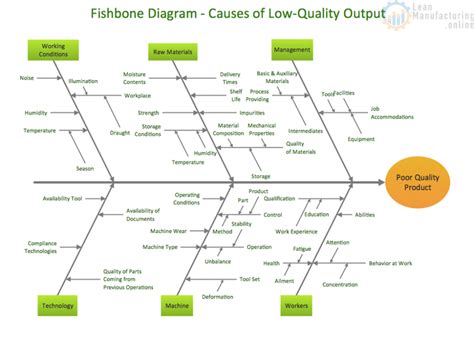 Fishbone Diagram Example Industry