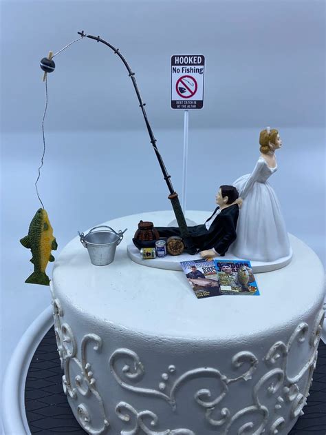 Fisherman Wedding Cake Topper Printable Designs