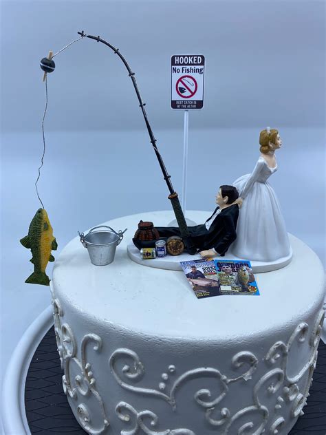 Fisherman Wedding Cake Topper Printable Designs Image 3