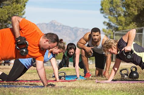 Fitness Boot Camp Activities