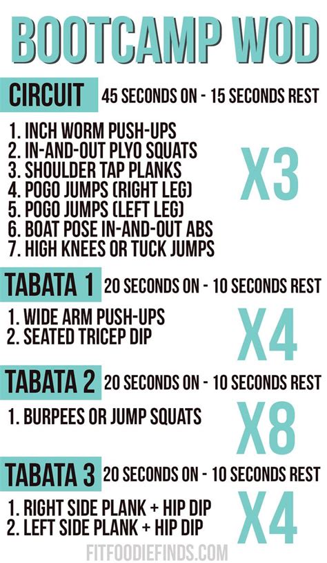 Fitness Boot Camp Workouts