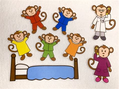 Five Little Monkeys Printable Book