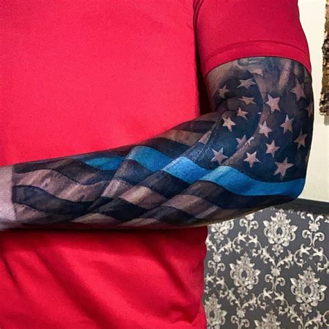 Flag Tattoo Design