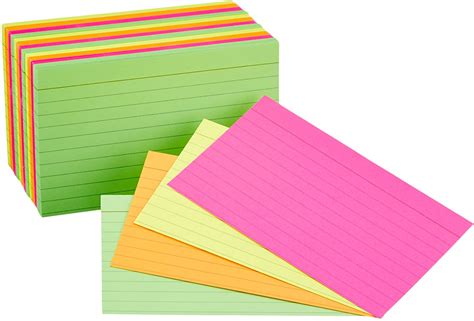 Flashcard Index Card Template