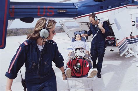 Flight Nurse at work