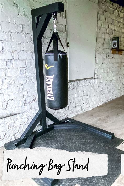 Floor Standing Punching Bag Workout