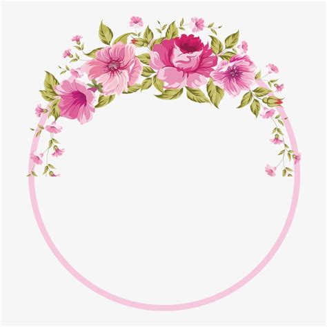 Floral Garland Border