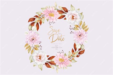 Floral Wreath Digital Pregnancy Announcement Template