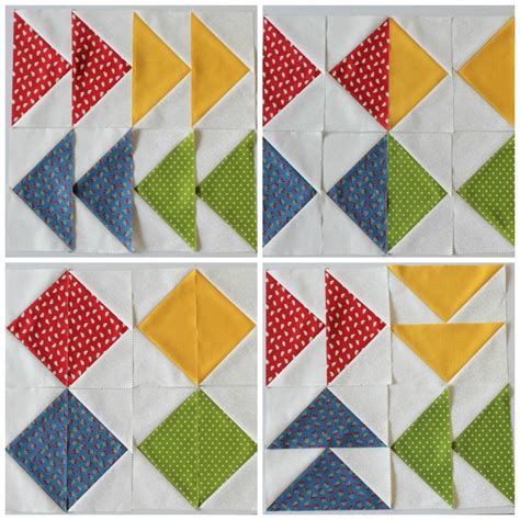 Flying Geese Quilt Block Projects