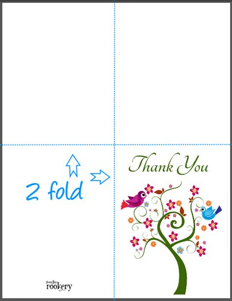 Folded Thank You Card Designs