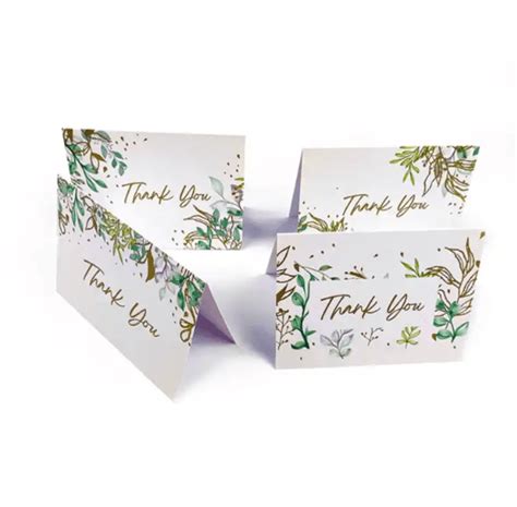 Folded Thank You Cards