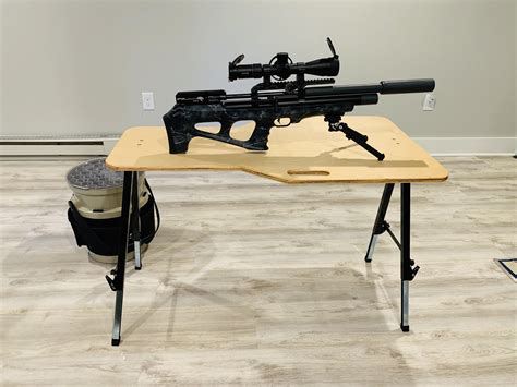 Folding Shooting Table Adjustable