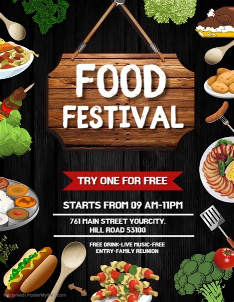 Food Event Template