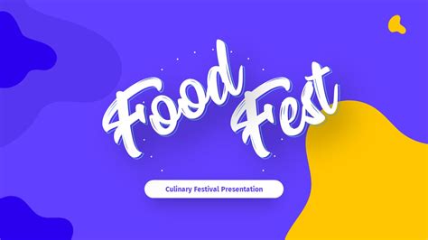 Food Festival PowerPoint Template for a Fun Presentation