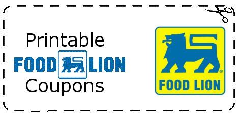 Food Lion Digital Coupons Example