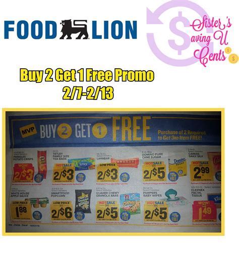 Food Lion Digital Coupons and Stamps Tips