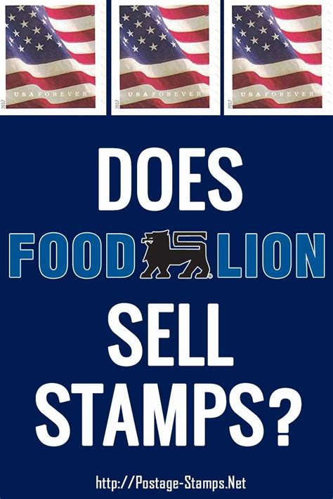 Food Lion Postage Stamps Collectible Series