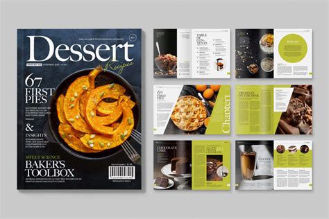 Food Magazine Template