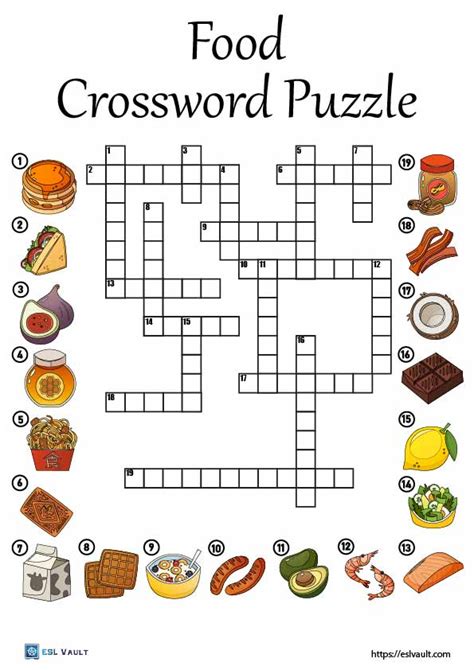 Food-Related Crossword Clues