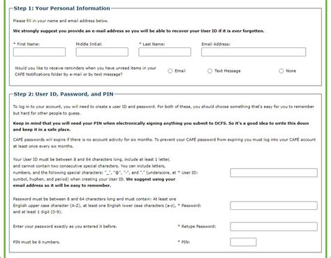 Food Stamp Application Forms in Lafayette LA