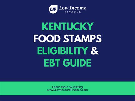 Food Stamp Application Kentucky