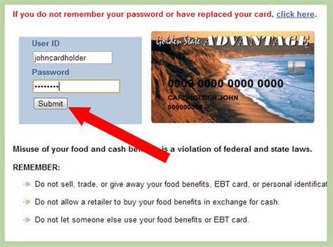 Food Stamp Card Design