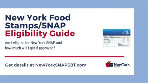 A guide to food stamp eligibility created using SVG files