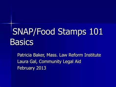 Understanding SNAP and Food Stamps