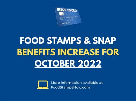 Food Stamps Increase