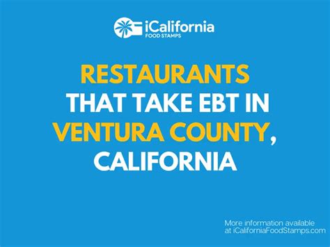 Food Stamps Retailers Ventura CA