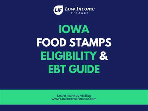 Food Stamp Eligibility in Iowa