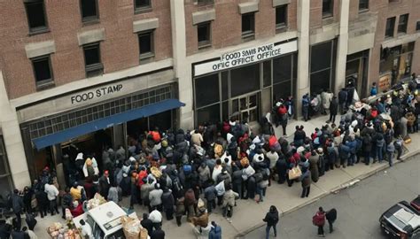 A photo of a food stamp office in Charleston, SC