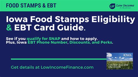 Food Stamp Program in Iowa