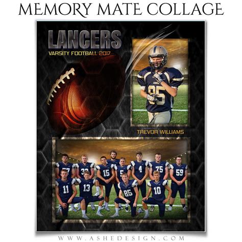 Football Memory Mates Template