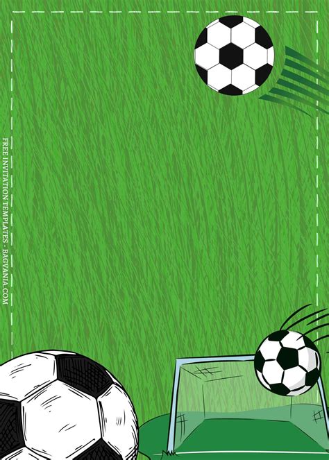 Football Party Invitation Template 8