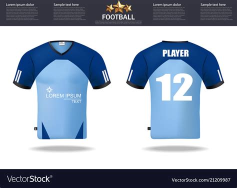 Football T-Shirt Design Templates Gallery 1