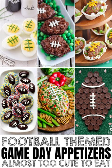 Football-Themed Food