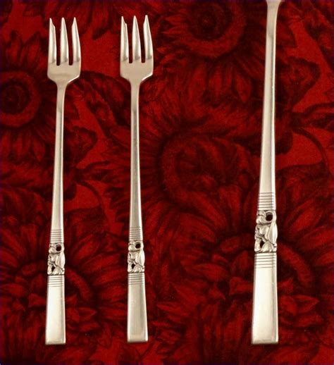 A selection of forks for seafood