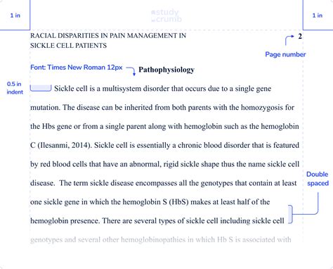 Formatting APA 7th Edition Document Example