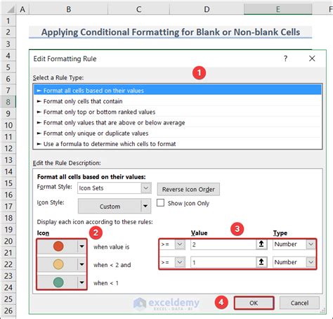 Formatting Non-Empty Cells in Google Sheets