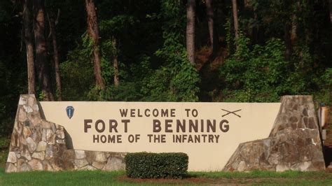 Aerial view of Fort Benning