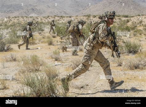 Fort Irwin soldiers in action